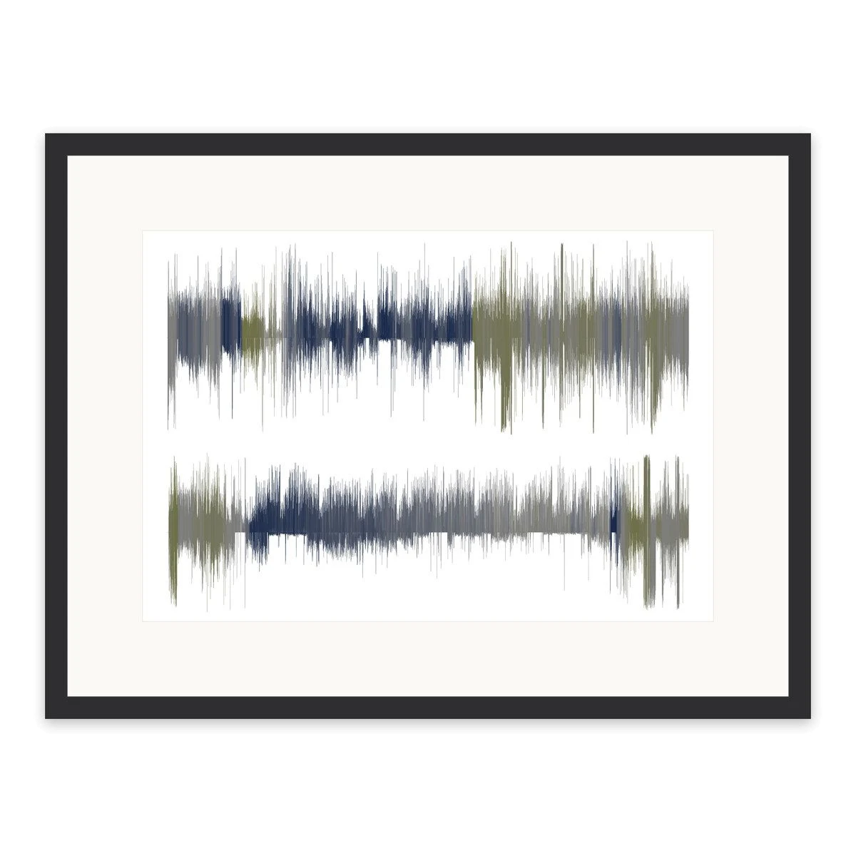 An Arsentis artwork, framed and ready to hang